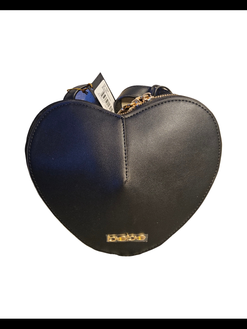 NWT bebe Black Heart Crossbody Bag - Picture 5 of 15